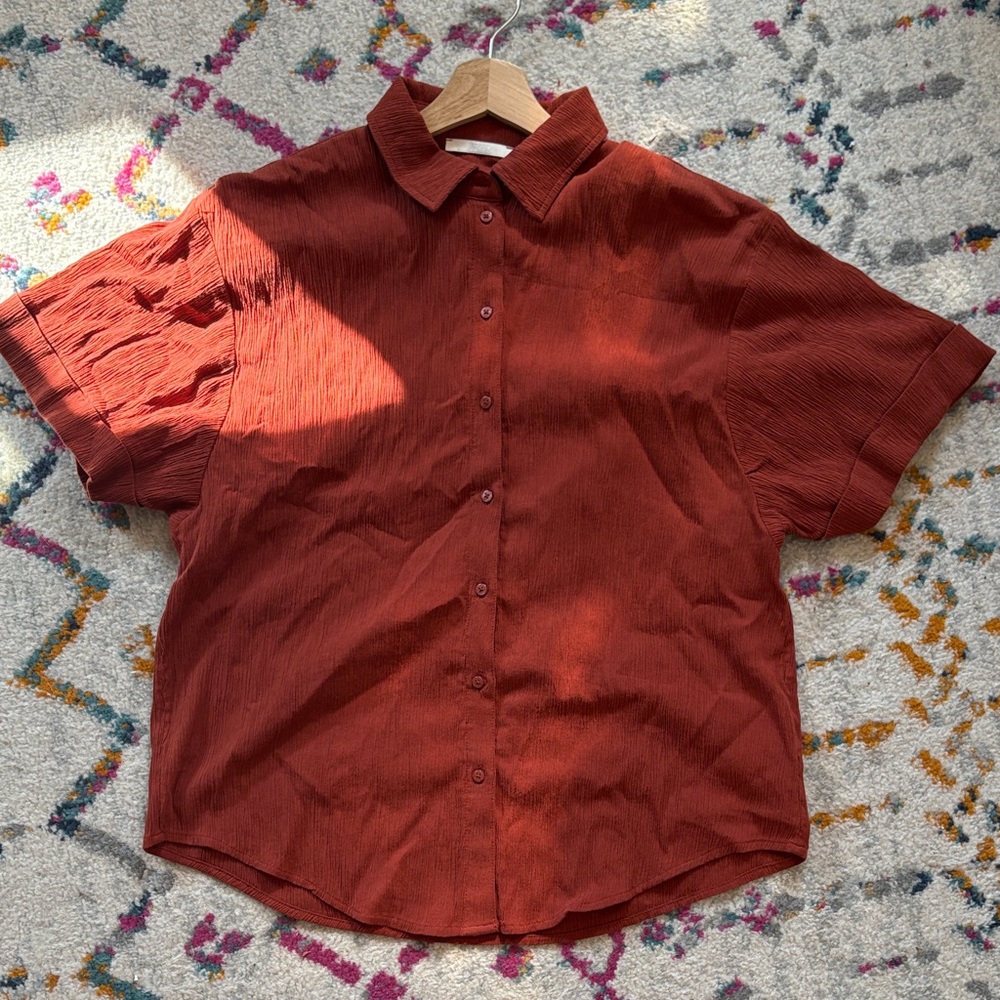 NWT Esprit Crinkle Blouse